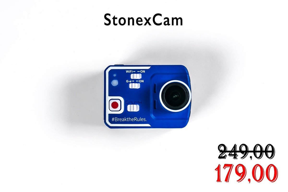 StonexOne's tweet photo. Solo per altre 26h in OFFERTA SPECIALE la nostra #StonexCam a SOLI 179€ 
Acchiappala su https://t.co/A55Z0mMtWs https://t.co/fXrSgIbFbX