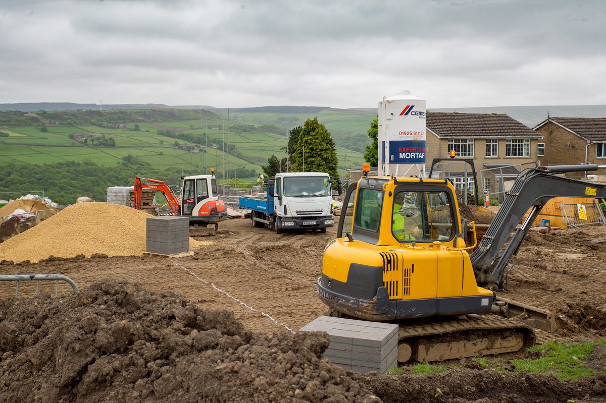 conroybrook's tweet photo. 15 affordable homes commence build in Upperthong following deal with @QSH_UK &amp; @KNHKirklees https://t.co/XJA748dCJZ https://t.co/aTGcWZ5z2j