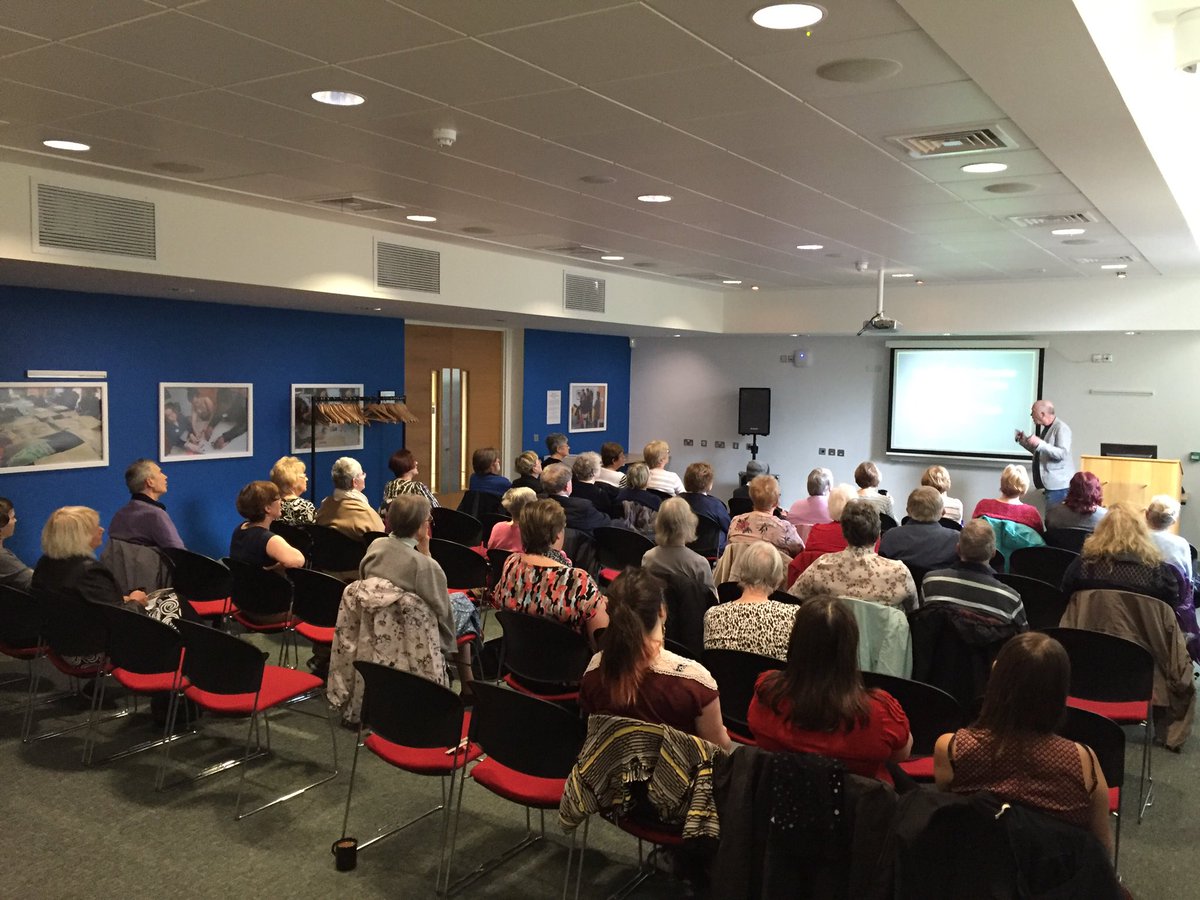 CuratorMarek's tweet photo. Another great turn out for #SociableHistoryClub @LeedsMuseums #LeedsCityMuseum, Phil's -Treasures of Central Library https://t.co/oztFFfK7FZ