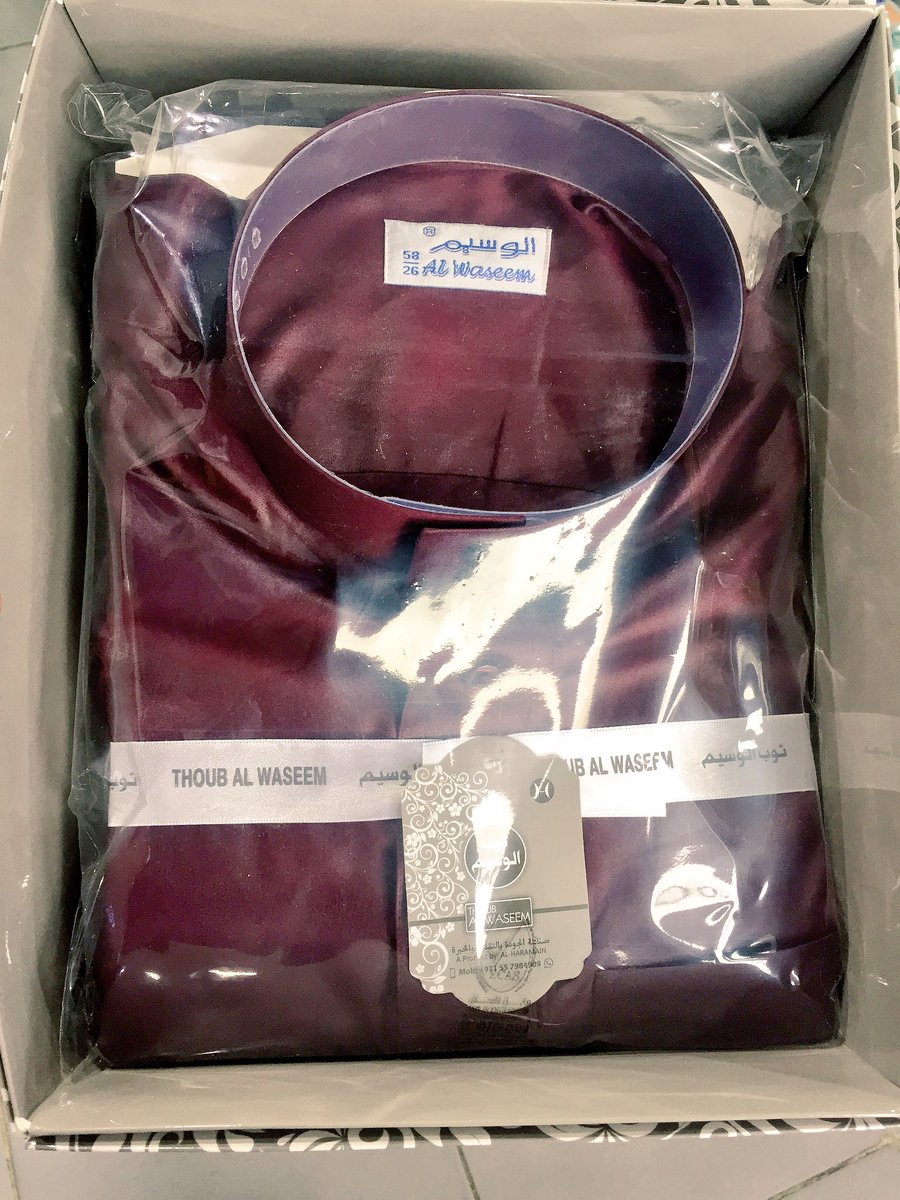 dubaimall_0's tweet photo. offrez-vous ou à vos proches, ce magnifique Qamis AL WASSIM. Cherchez parmi les 8 coloris celle qui vous plaira. https://t.co/meCbHybMv3