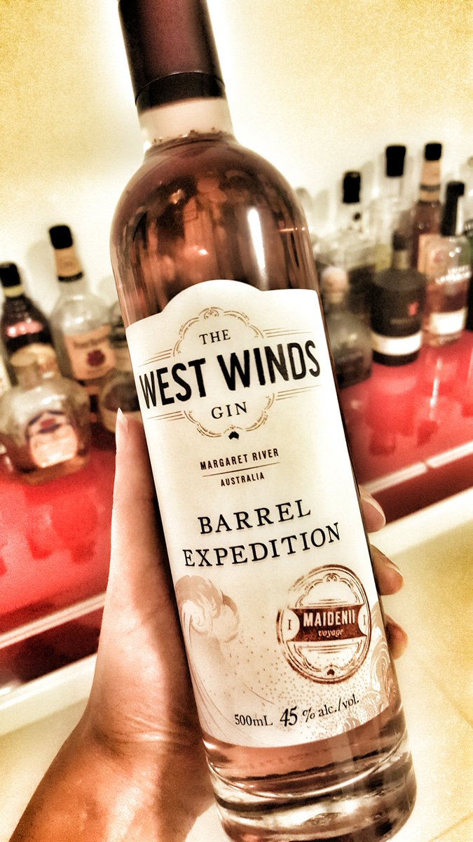 TweetThis_WA's tweet photo. Speccy new gin for the bar thanks to @TheWestWindsGin #gin #ginlovers #winning https://t.co/PzTxBoPWE3