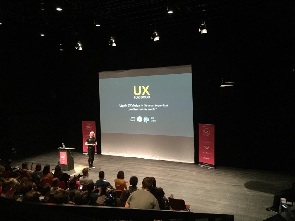Shout out by <a href="/Folletto/">Erin 'Folletto' Casali</a> for <a href="/UXforGood/">UX for Good</a> and <a href="/webbit/">Jason Ulaszek</a> at #uxls