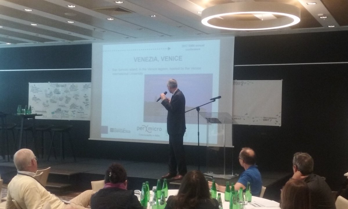 PerMicro_'s tweet photo. @GiampietroPizzo presents next year's Venue for #EMN annual conferenze 2017: it's #Venice!
#emnAC2016 https://t.co/4HAiVjPSh6