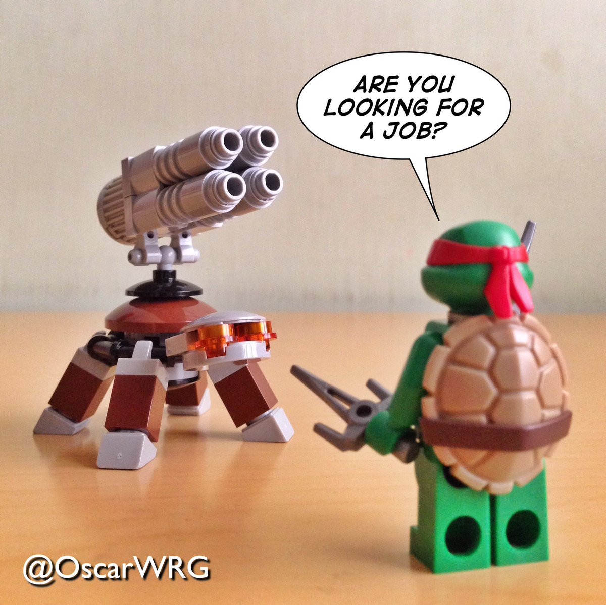 OscarWRG's tweet photo. #LEGO #TMNT #TeenageMutantNinjaTurtles #NinjaTurtles #Turtle #Mech #TurtleMech #Raphael #Raph @LEGO_Group https://t.co/fwWIXzQZfU