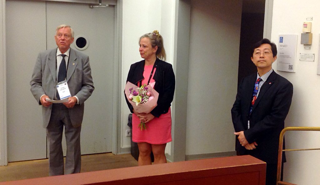 CIRPdesign's tweet photo. Applause to Chair Prof.Torsten Kjellberg, Co-Chair Prof.Lihui Wang and Organizing Manager Gunilla Sivard#CIRPdesign https://t.co/IaeQuHWegj