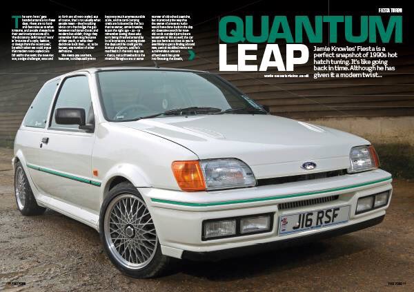 JamieKnowles2's tweet photo. Car is in fast ford magazine #rsturbo #fiestarsturbo https://t.co/2uScOzUZdF