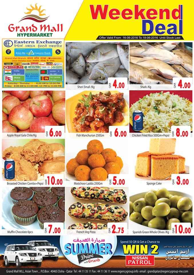 Doha_Discounts's tweet photo. Grandmall Weekend 16 June to 18 June https://t.co/LJTRi46Cxa