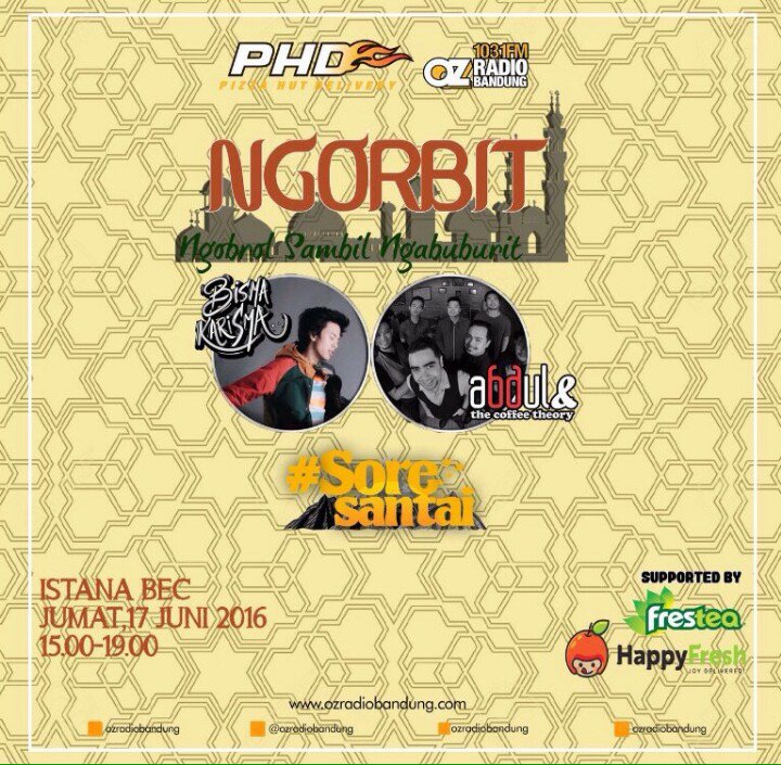#JanganLupa jam 18.30 WIB di Istana BEC ya! Cc: <a href="/bismakarisma/">BISMA KARISMA</a>