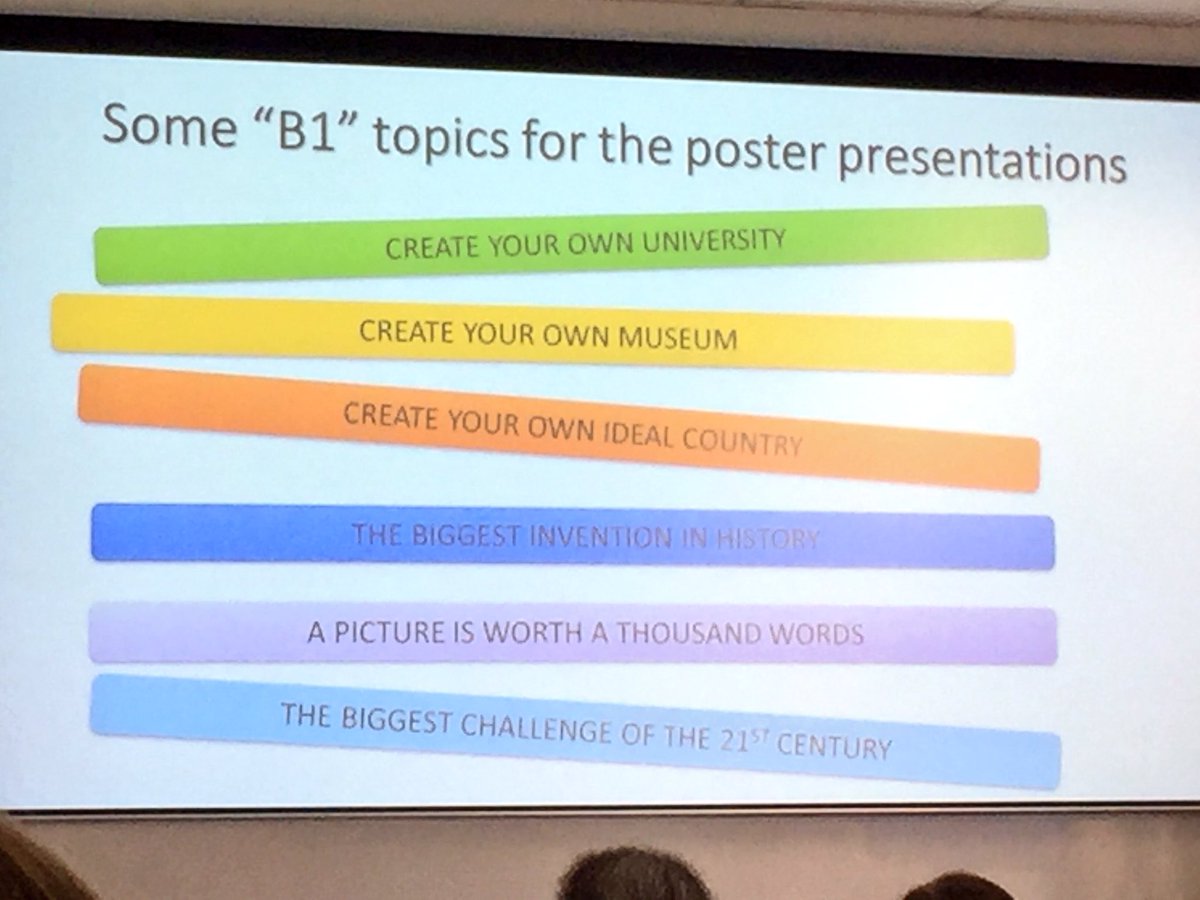 FRosellAguilar's tweet photo. Manuel Lagares and Sandra Reisenleutner on language learners producing posters and discussing them. #innoconf16 https://t.co/5vgqAefsQl