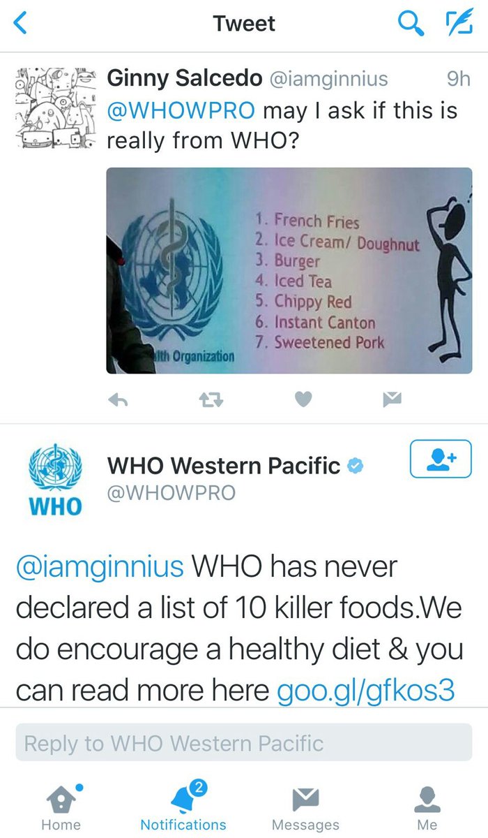 Dealsph's tweet photo. There is no truth to the rumours circulating online about the top 10 killer foods. #chippyred #icedtea #frenchfries https://t.co/LsC9D7cTWI