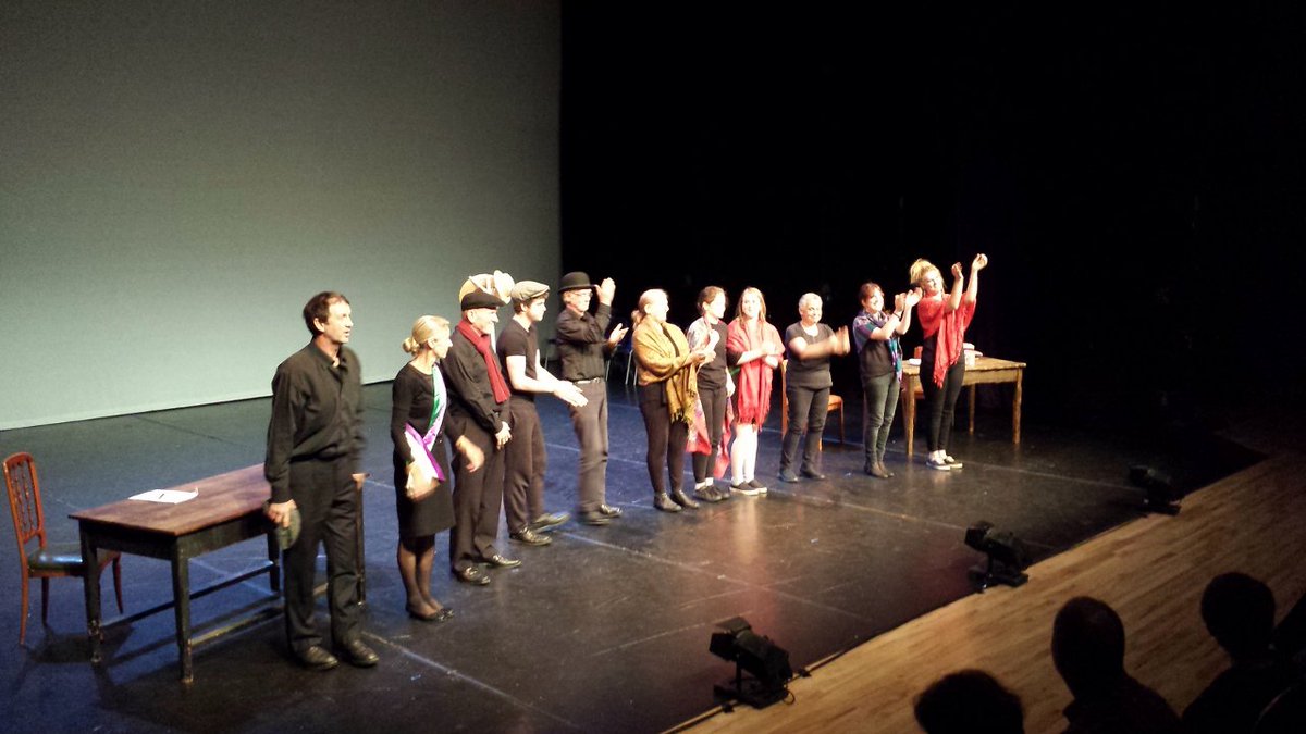 PagetoStageTMAC's tweet photo. A great evening last night. Thank you to playwrights Maya Pieris, Nicola Dawson &amp; Sue Boyle for 3 exceptional plays! https://t.co/Xrfmj6j31z