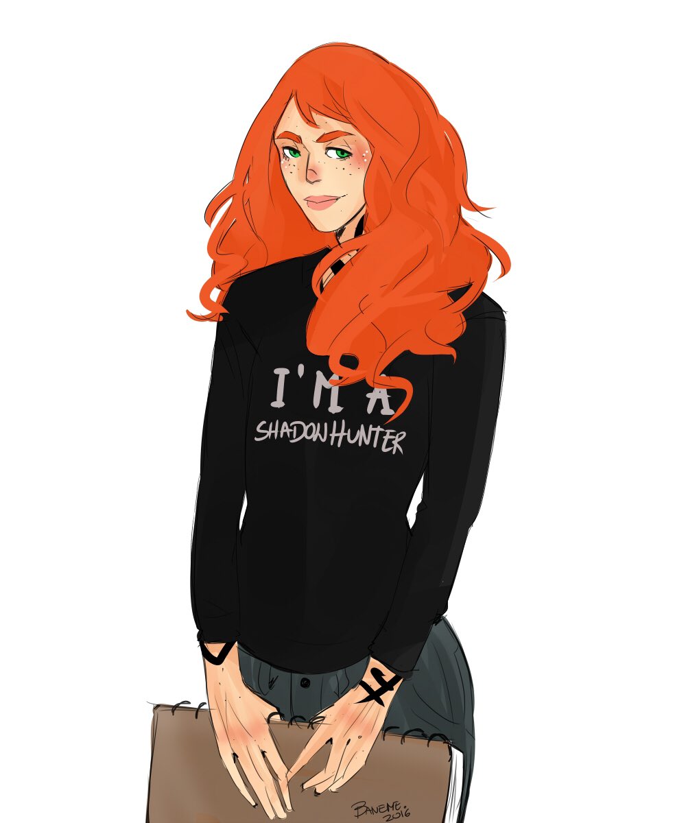 TMI_Church's tweet photo. Clary &amp; Izzy ➰💋🎨

🎨 Artist: Baneme - Art {Tumblr}
📖 Characters: @cassieclare 

#Shadowhunters #Clizzy https://t.co/De69AiAHfq