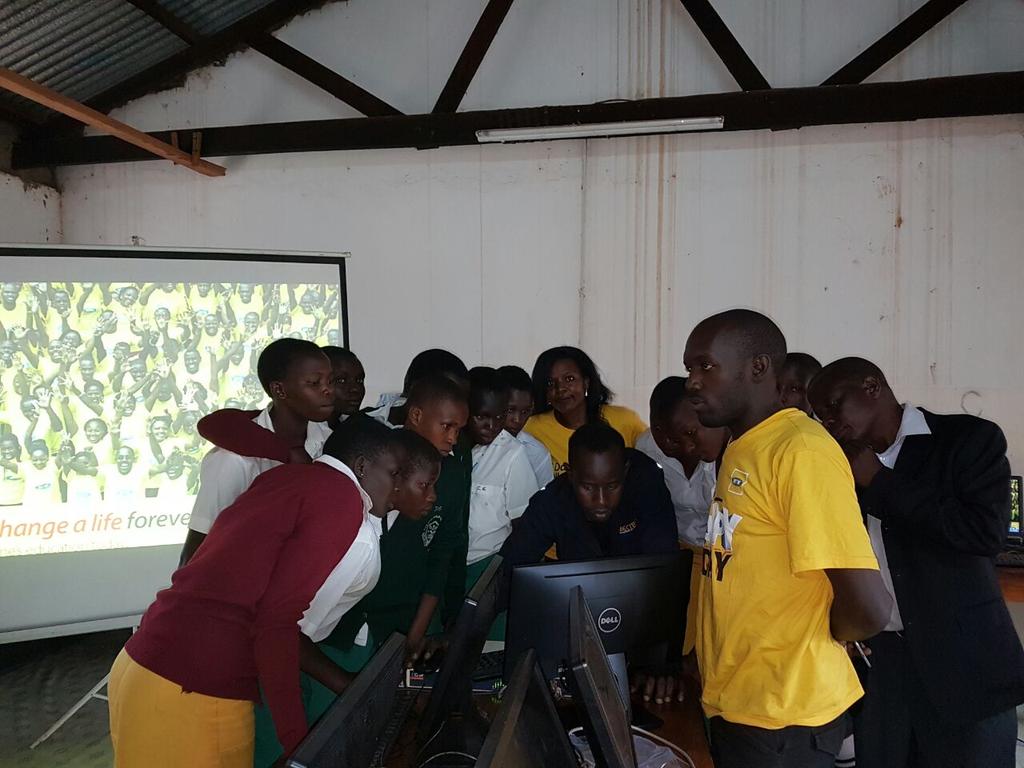 BryanMbasa's tweet image. #YelloCare Project @GamatuigirlsSS was made possible with support from @stanbicug  @mtnug #partnerships4development