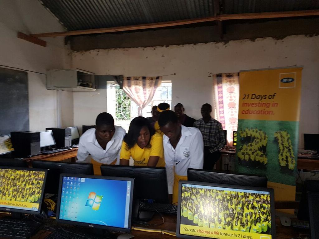 BryanMbasa's tweet image. #YelloCare Project @GamatuigirlsSS was made possible with support from @stanbicug  @mtnug #partnerships4development