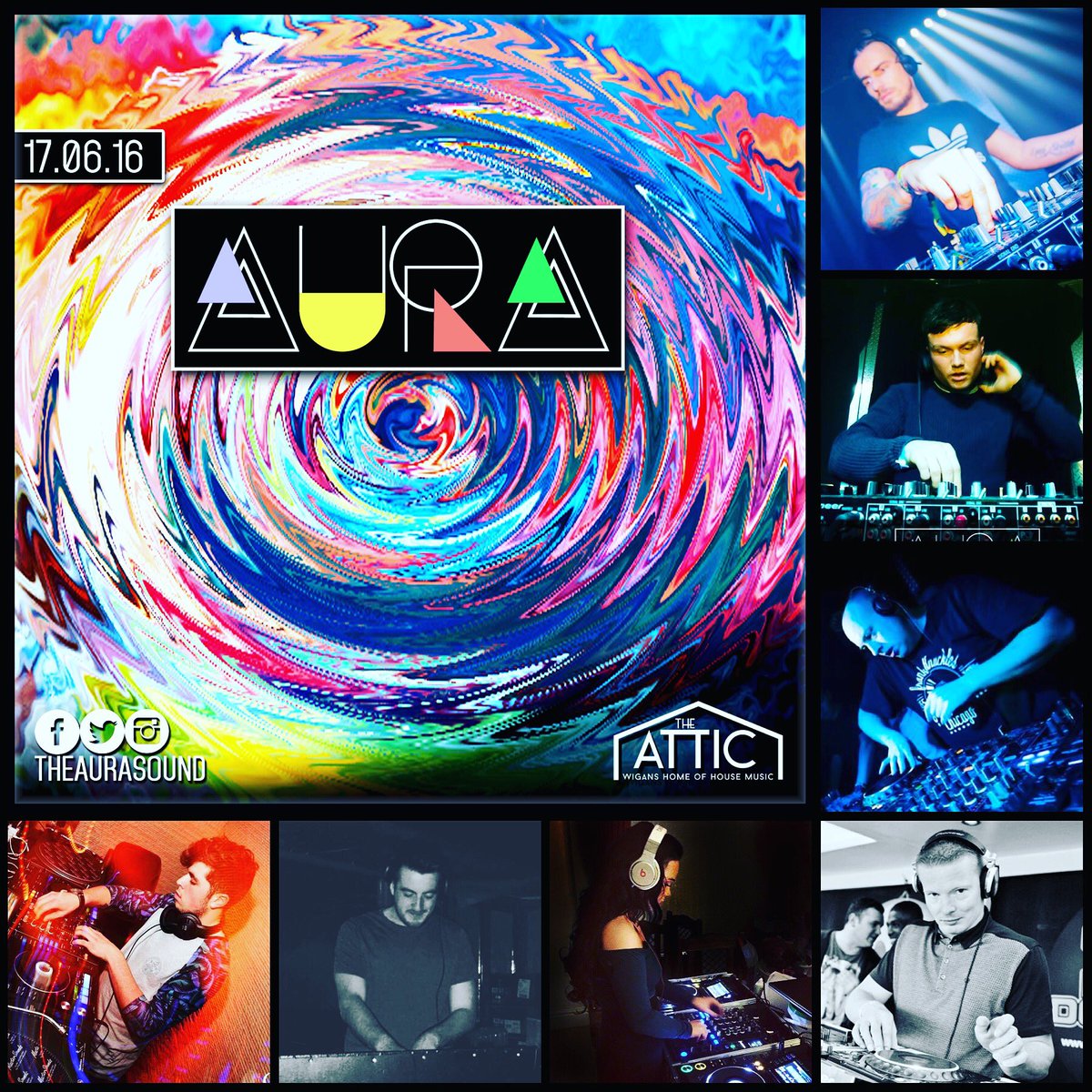 Tonight at <a href="/AtticWigan/">Attic Wigan</a> we bring our Colour &amp; Funky House Shenaningans! #theaurasound #FunkyHouse #DJs #HouseMusic