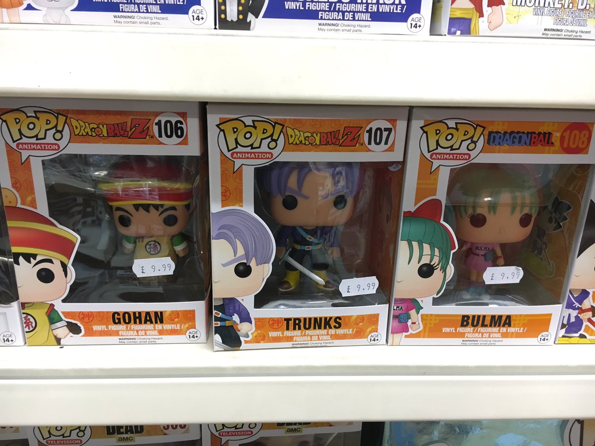 WorldsApart_Bir's tweet photo. We got the new Dragonball &amp; DragonballZ Pop! Funko' in today... Not quite over 9000 of 'em but a few to choose from! https://t.co/WNIGOYoiWq