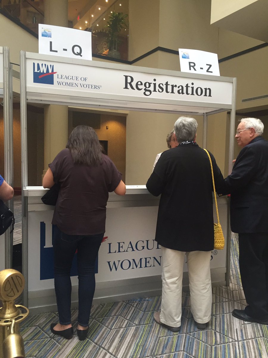 lwvlosangeles's tweet photo. @LWV The @lwvlosangeles At Convention and ready to #makedemocracyworkforall #lwv https://t.co/fC18q59VB3