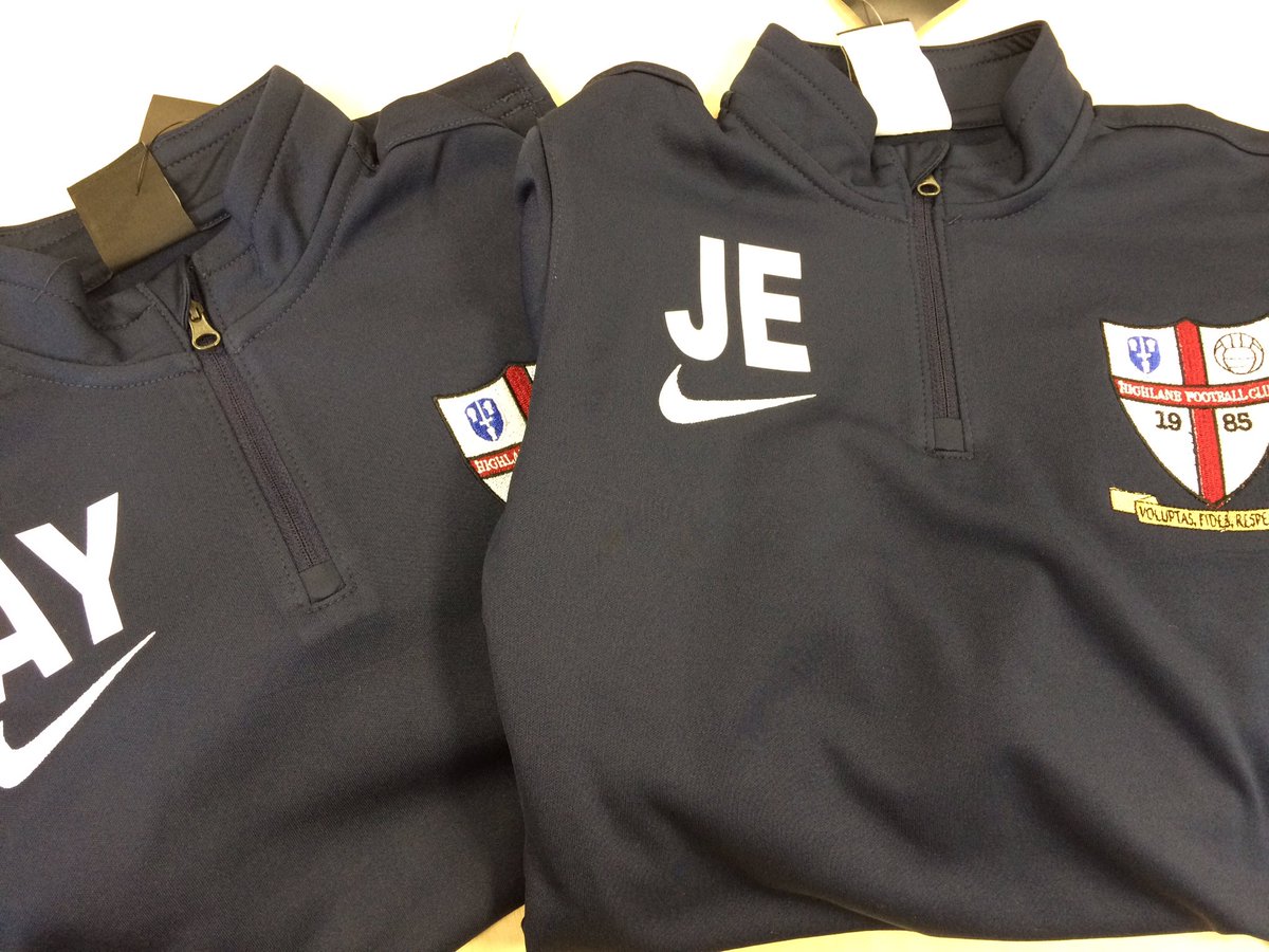DONE: Nike Academy 16 Midlayer tops complete for <a href="/HighLaneFC/">High Lane FC</a> Enjoy! #SportsJam