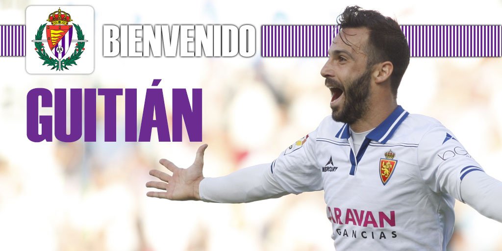realvalladolid's tweet photo. Guitián, nuevo central del Real Valladolid. El defensor cántabro llega al #Pucela hasta 2019 https://t.co/8E6WzxNFCh https://t.co/YyIWWSrh5i