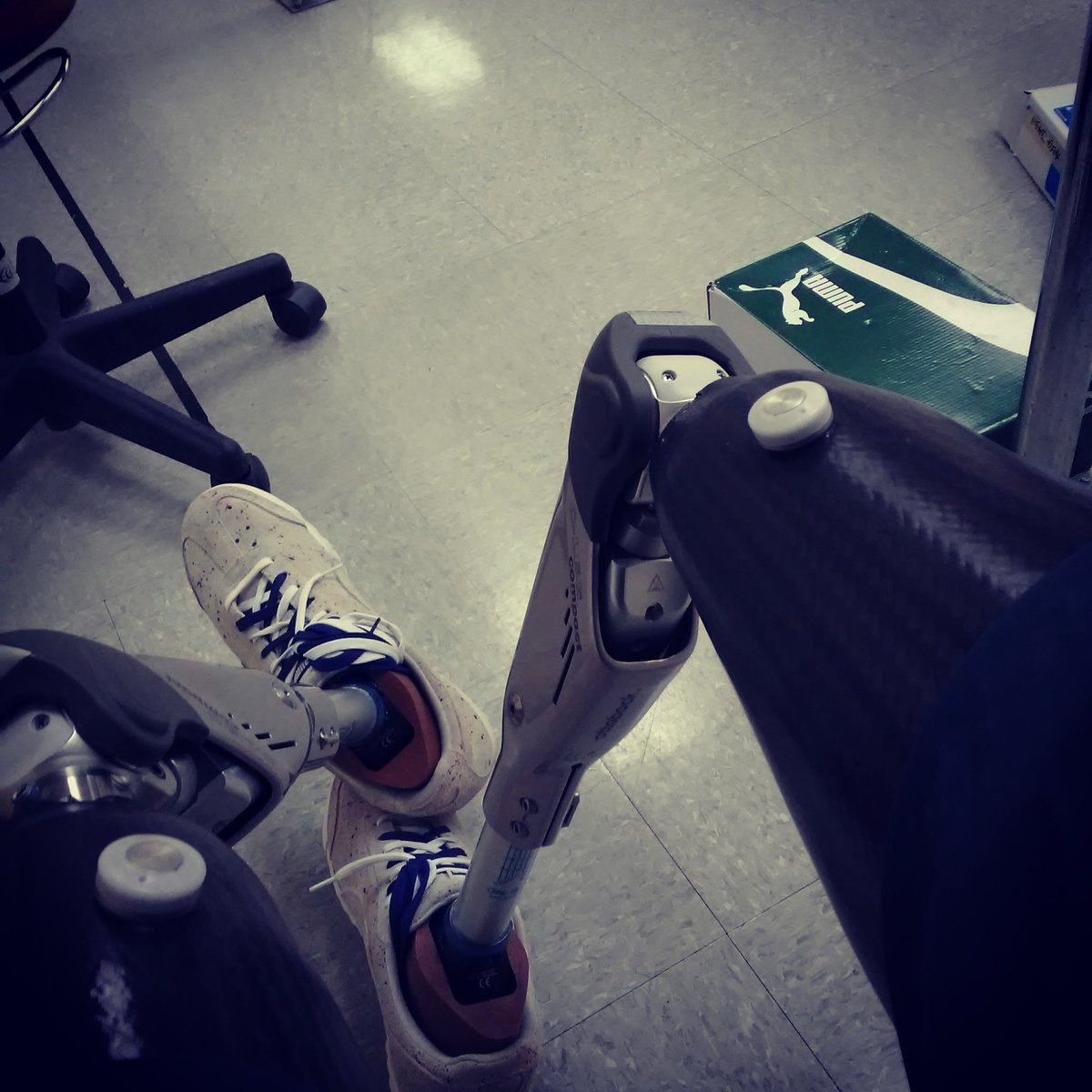 2canesdaovc's tweet photo. In love with my new legs #amplife #ampstrong #ampready https://t.co/5Hc0zMCMCo