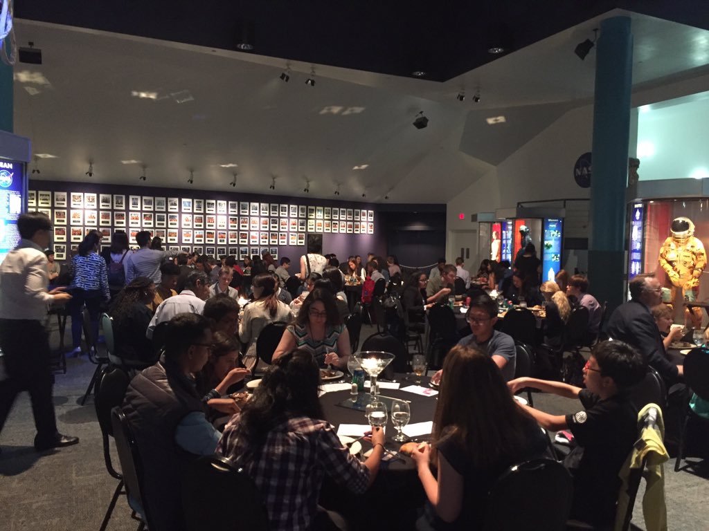 spacespartan's tweet photo. Wonderful speeches tonight at the #MarsTogether Global Summit @SpaceCenterHou https://t.co/gH7ulBlFAo