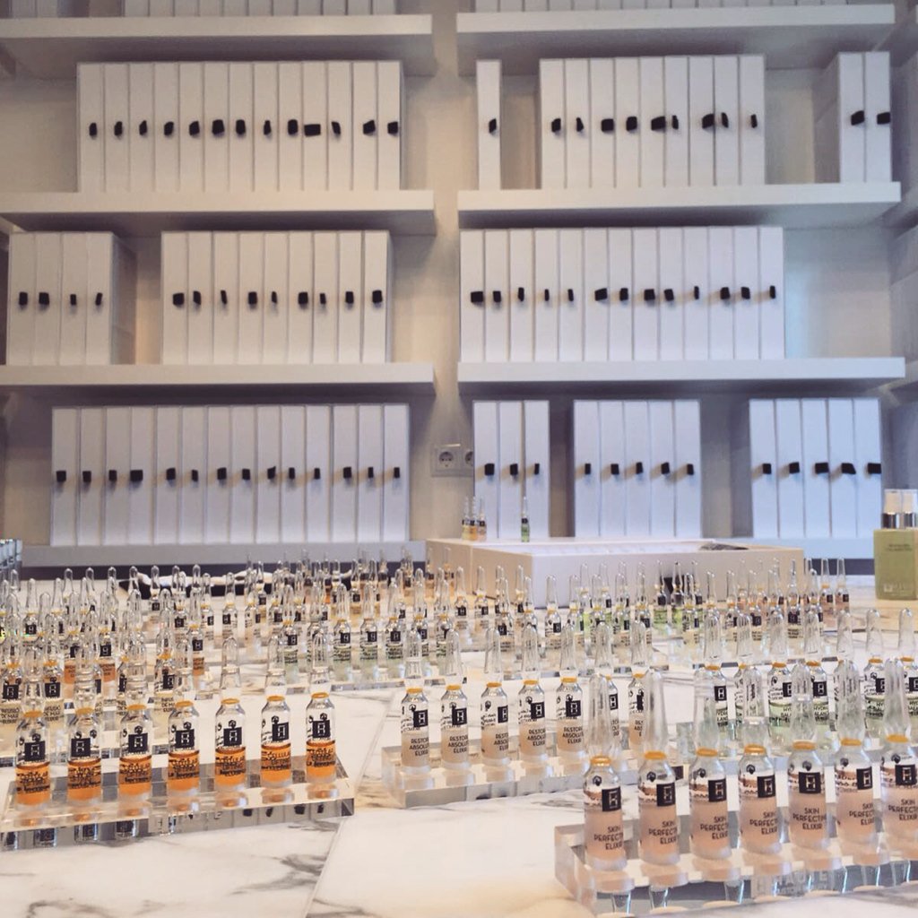 Grabando <a href="/HauteCB/">Haute Custom Beauty</a> cosmética personalizada a medida en Barcelona 🙌❤️