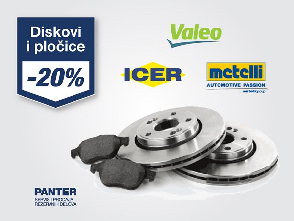 panterservis's tweet photo. [AKCIJA] Uz kupovinu #Icer, #Valeo i #Metelli diskova i pločica - 20% popusta na gotovinsko plaćanje!
011/241-9441 https://t.co/rtWlPoYGE1
