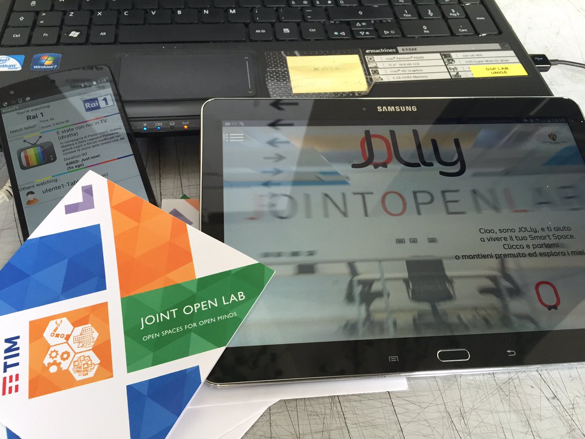 JOL_SCube's tweet photo. JOLly, il personal #smarthome voice assistant di @JOL_SCube &amp; #unige. Demo in corso a #gtti2016 #innovazione https://t.co/1GMfwtCsVl