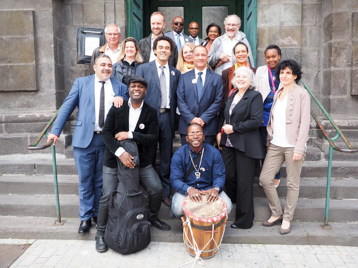 RpheAlexandre's tweet image. Hommage Élie Castor à @ClermontFd hier : bcp d'émotions en retraçant le parcours de ce visionnaire #Guyane