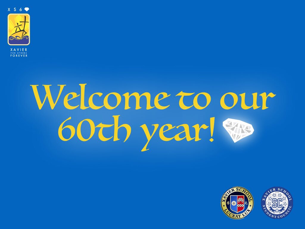 XSSCEB's tweet photo. Xaverians, welcome back — welcome to our 60th year!
#XS60
https://t.co/N3PjOd6fFM https://t.co/CnHMTIS3km