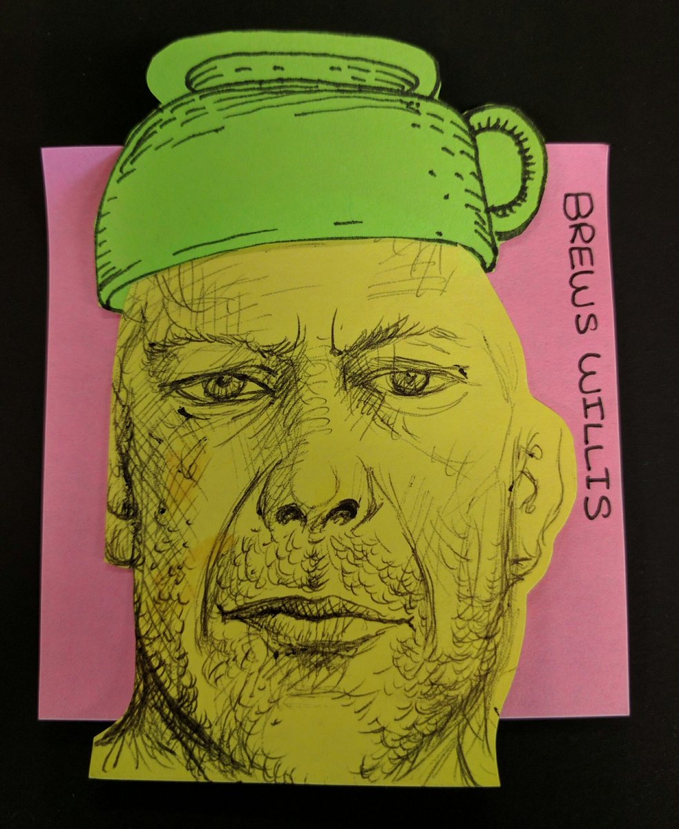 "Brews Willis" #teapun #diehard #yippeekiyay #ff #iseedeadpeople #zed'sdeadbaby