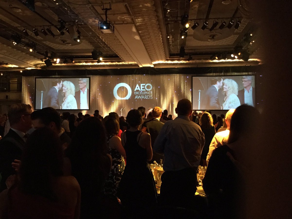 aeonews's tweet image. Very happy to award Outstanding Contribution to Jane Risby-Rose of @UBM_Ops #aeoawards #womenintheindustry