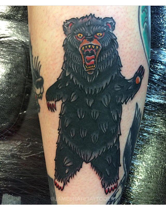 Seven Tattoo Studio on Twitter Grizzly bear cover up tattoo by James  tattoo grizzlybear coverup seventattoostudio jameshatetattoo  httpstcoIKAJEkuYkS  X