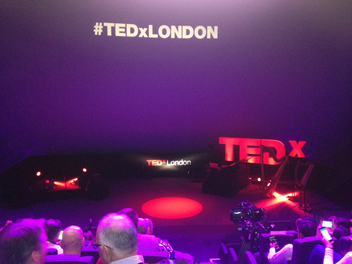 ElainePowellUK's tweet photo. An amazing first talk by Laura Kriefman #TEDxLondon #dancingcranes. Can't wait to watch it online https://t.co/tmXHbB4w9f