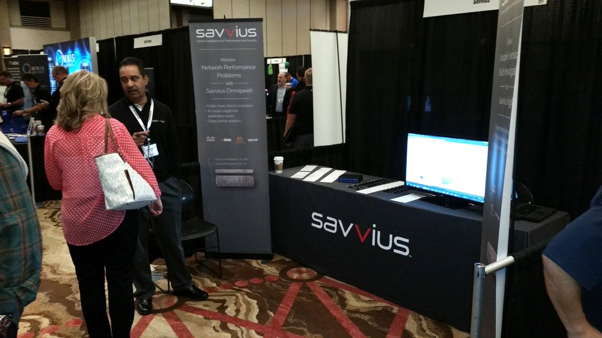 SavviusInc's tweet photo. Great conversations at #InterfacePhoenix! Stop by the Savvius Booth #221 to talk shop. #SavviusVigil #cybersecurity https://t.co/qMVSKFMUNz