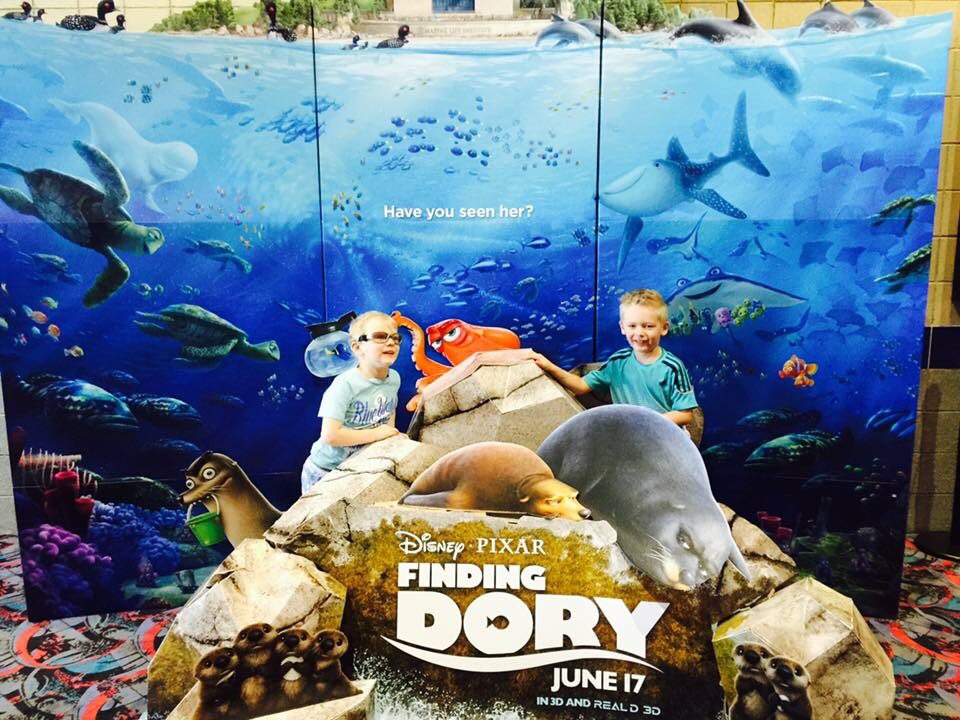 BeauMiller14's tweet photo. My son and cousin had a great time!! Really cute movie!!  #FindingDory https://t.co/nbX3oIJvsE