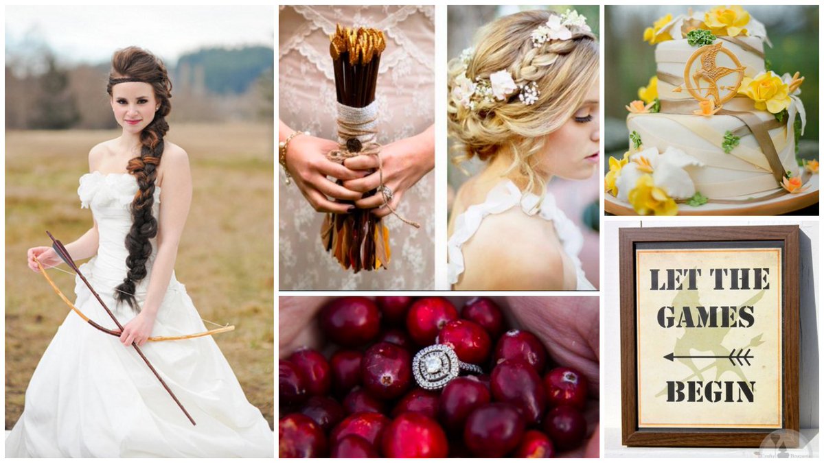 #HungerGames #wedding, anyone? Who knows someone who would love this? bit.ly/21cSznE