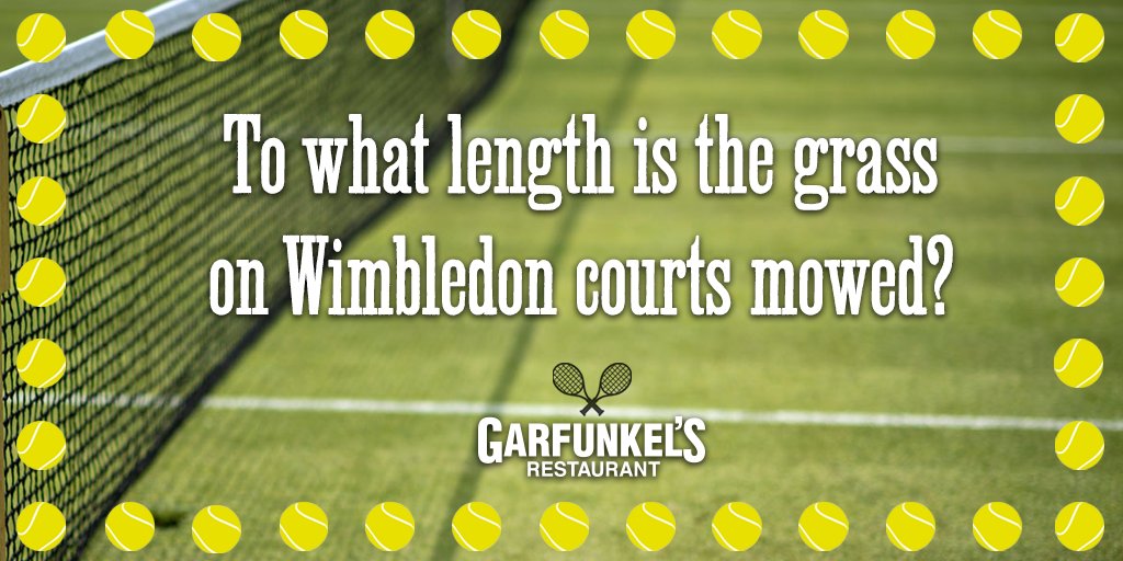 Wimbledon Fan? Answer our trivia question correctly using #LondonLegend to WIN a meal for 2! 🎾 🏆 🇬🇧