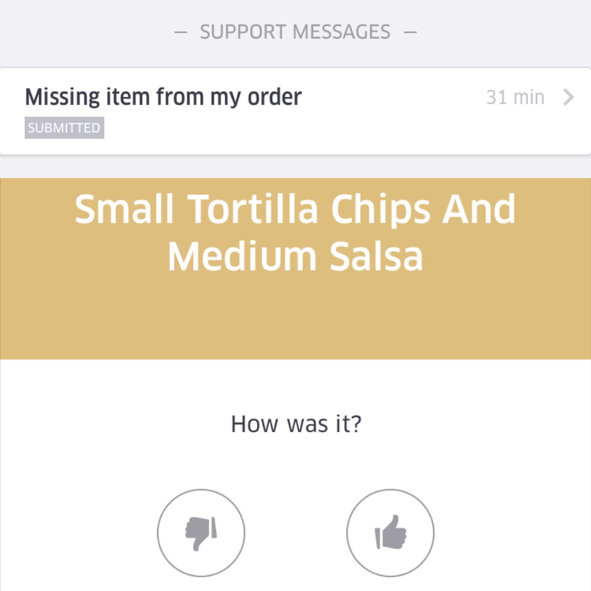 CMillest's tweet photo. Communication breakdown #UberEATS  #ubereatslondon @UberEATS https://t.co/r2IDdAAsB5