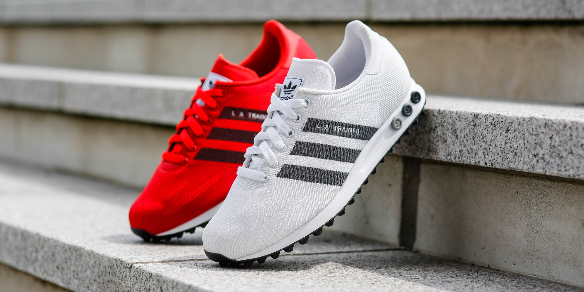Adidas originals la trainer woven shop online