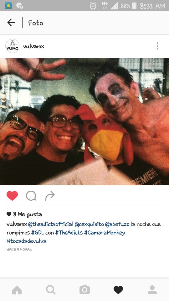 vulvamx's tweet photo. @TheAdicts #CExquisito @basstellar the night we broke #GDL with #TheAdicts Instagram vulvamx #SociedadNacional #SHR❤ https://t.co/jNGTikrCcw