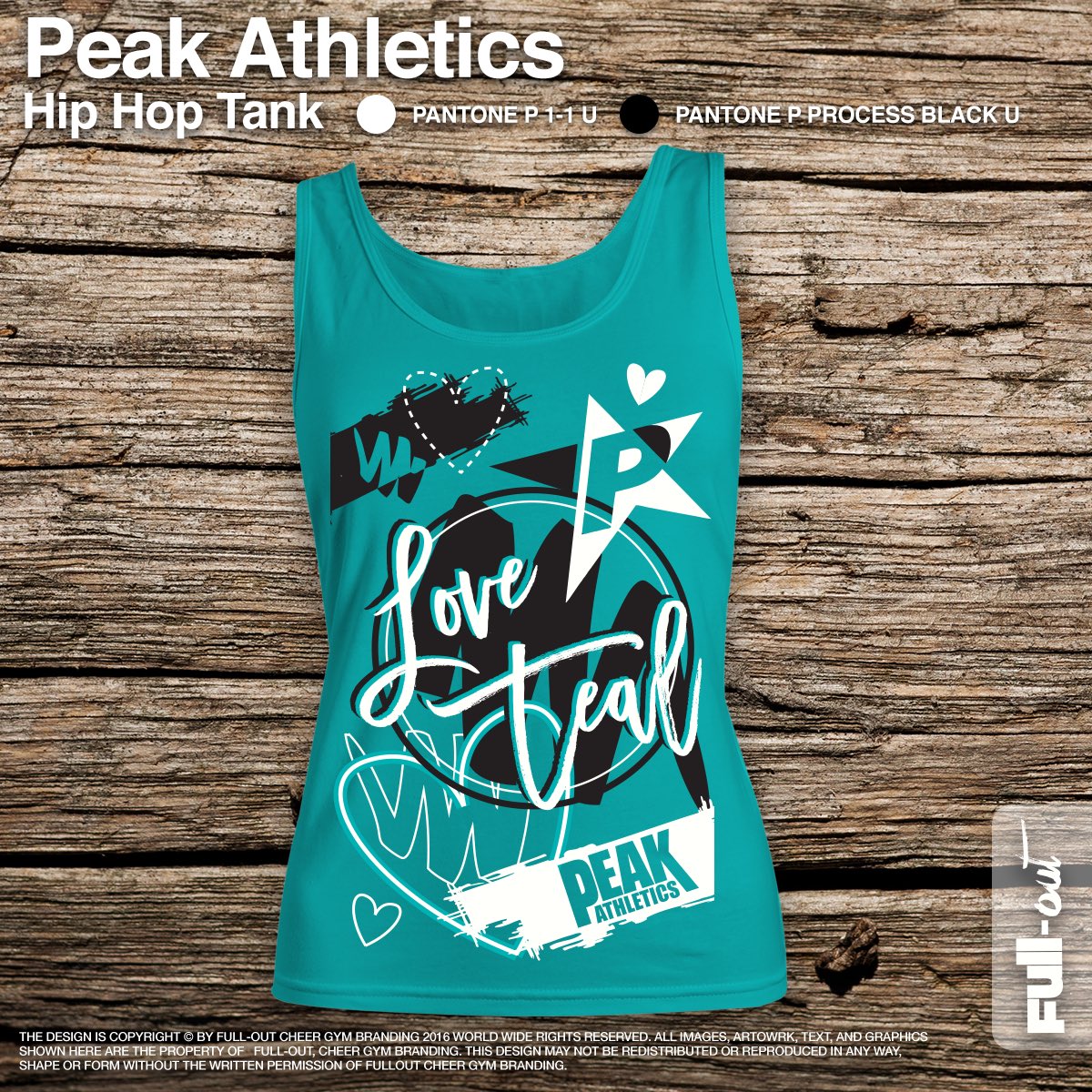 🚨NEW DESIGN ALERT🚨 <a href="/peakathletics/">Peak Athletics</a> has some sweet new tanks coming their way for their dance teams! #fullout #design