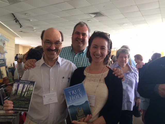 OrbisBooks's tweet photo. At last week's #ctsa2016 Puerto Rico, @ErinLothes & Leo Lefebure with editor @jamestkeane & their new Orbis books! https://t.co/T6rMJdVqaI