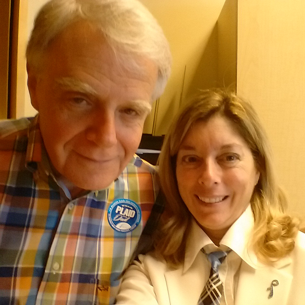 Deborahm_2014's tweet photo. #PlaidForDad @TRIOfertility Thank you for your SUPPORT TRIO! #Fun https://t.co/6mU55FSIzc
