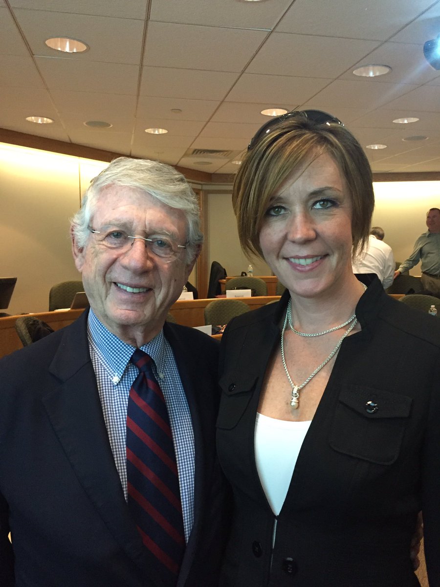 connor_suzi's tweet photo. What an amazing day! No pressure presenting in front of Ted Koppel https://t.co/dKfMZ63EnZ