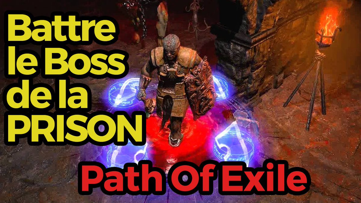 _EnjoyTheGame's tweet photo. 👺🎮🎮 @LACHAINEDUYTBR nous montre comment battre le Boss de la Prison sur #PathOfExile ! 
https://t.co/fAHcgL5Vha 🎥🎥👺 https://t.co/f9wjwczbSt