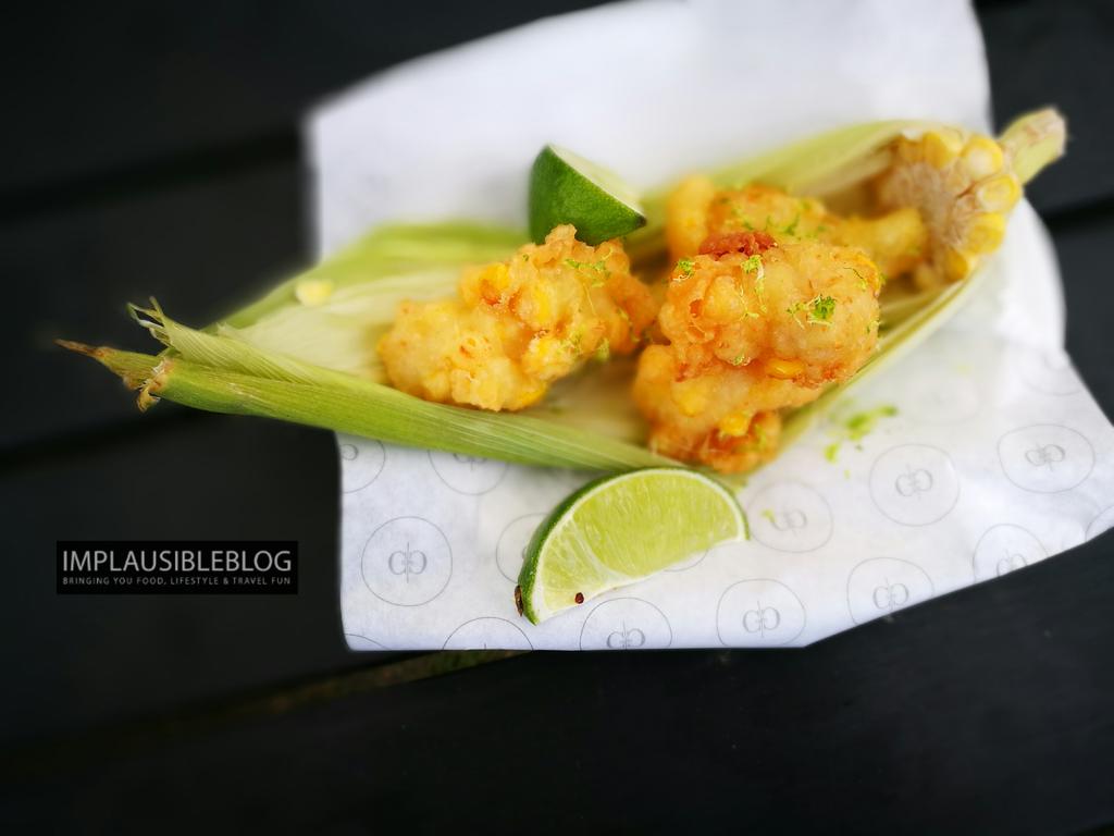 #Sweetcorn #Langoustine #Tempura by <a href="/mirror_room/">Mirror Room</a> <a href="/RosewoodLondon/">Rosewood London</a> at  #TasteOfLondon <a href="/IbShuggy/">😁 IB #FBPE #stillwearingamask</a> #Delicious #Yummy
