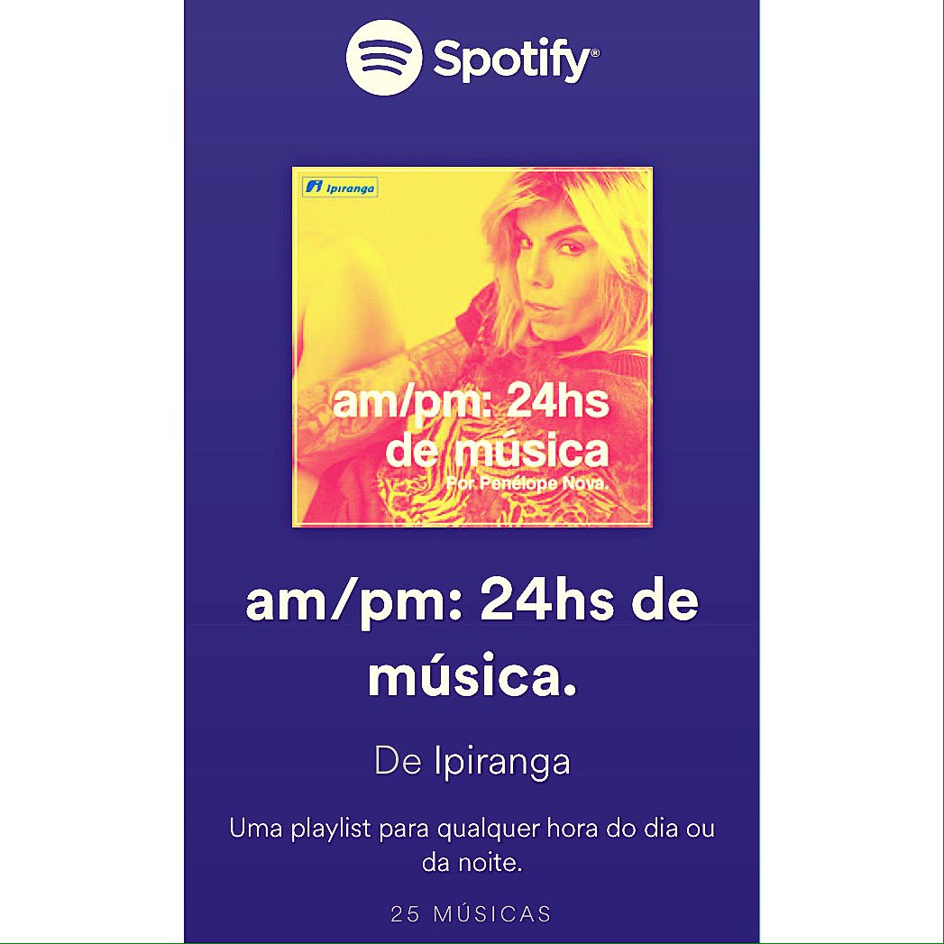 Minha playlist pra <a href="/ipiranga/">Ipiranga</a>, confere lá!
open.spotify.com/user/ipirangao… #spotify #PerguntaLá