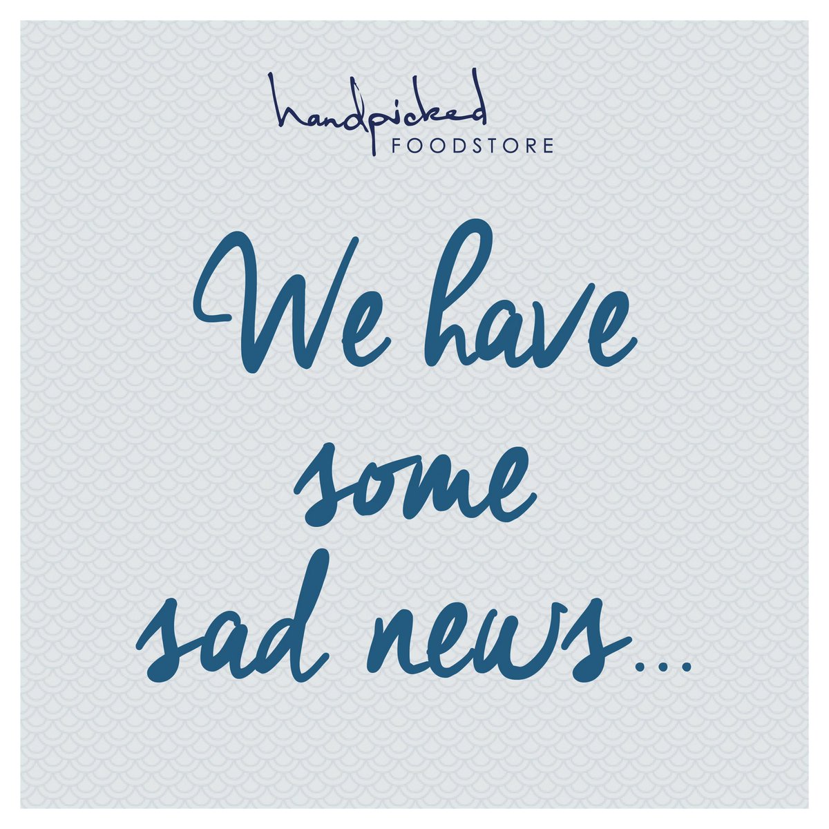 Handpicked Foodstore is now closed. For help with recent purchases or more info click here: handpickedfoodstore.com