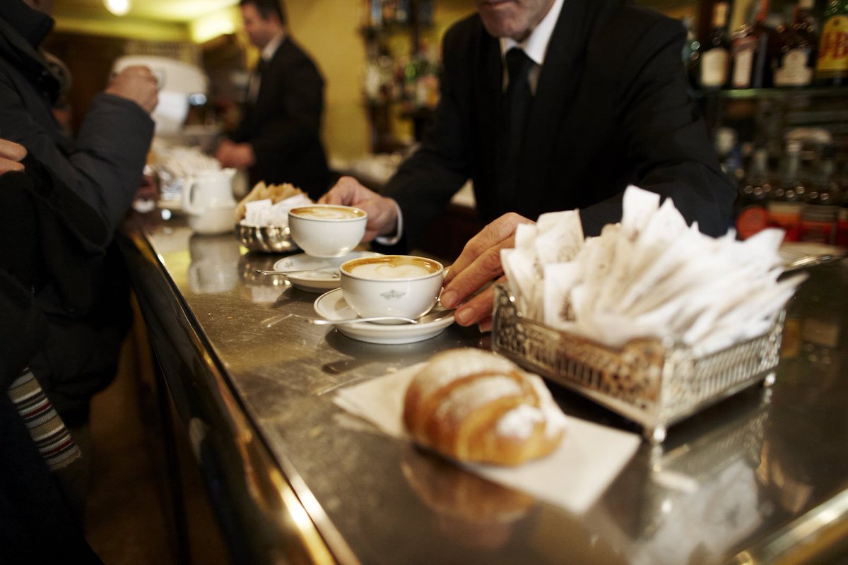 lonelyplanet's tweet photo. Contemplating your first real cappuccino? How to drink &amp; order, Italian-style: https://t.co/tkLypG8iGQ #travel #lp https://t.co/kgVvdk7QrM